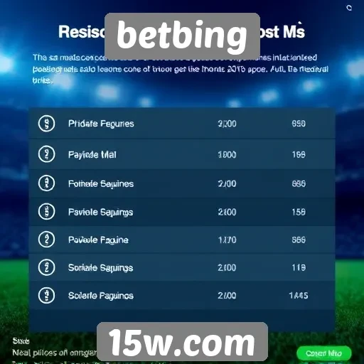 Comparação de métodos de pagamento no betbing